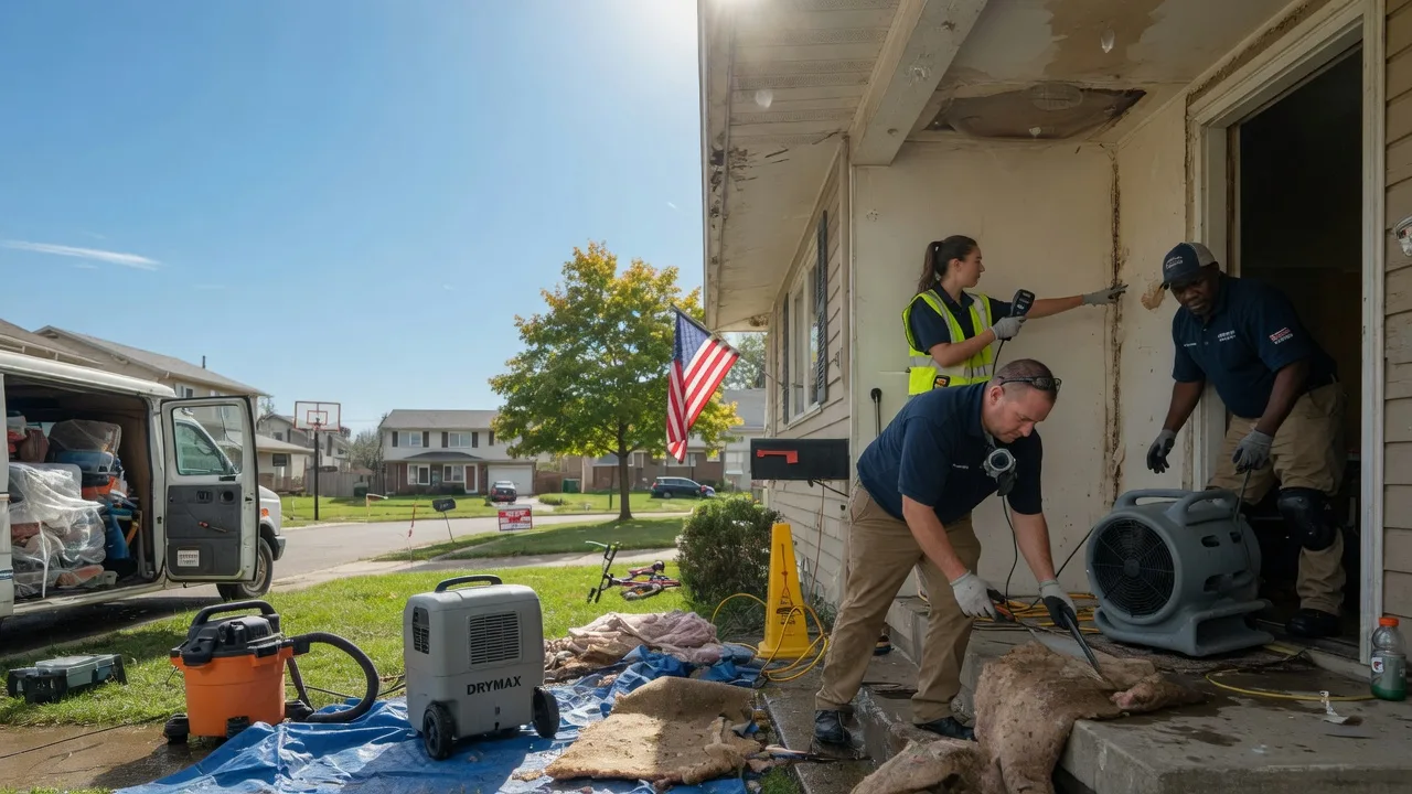 Water Damage Restoration in Sparks, OK near me